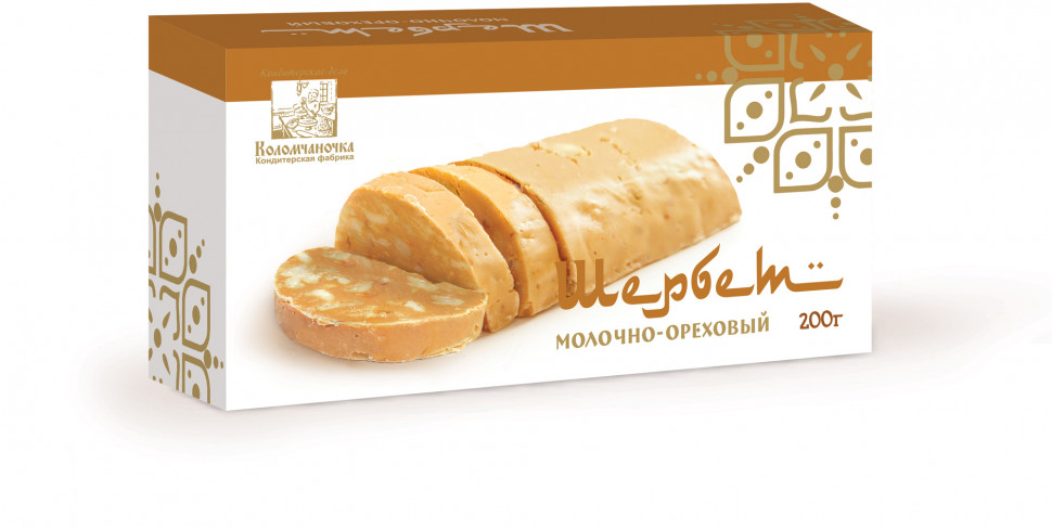  Шербет МОЛОЧНО-ОРЕХОВЫЙ, 200г в Кизляре