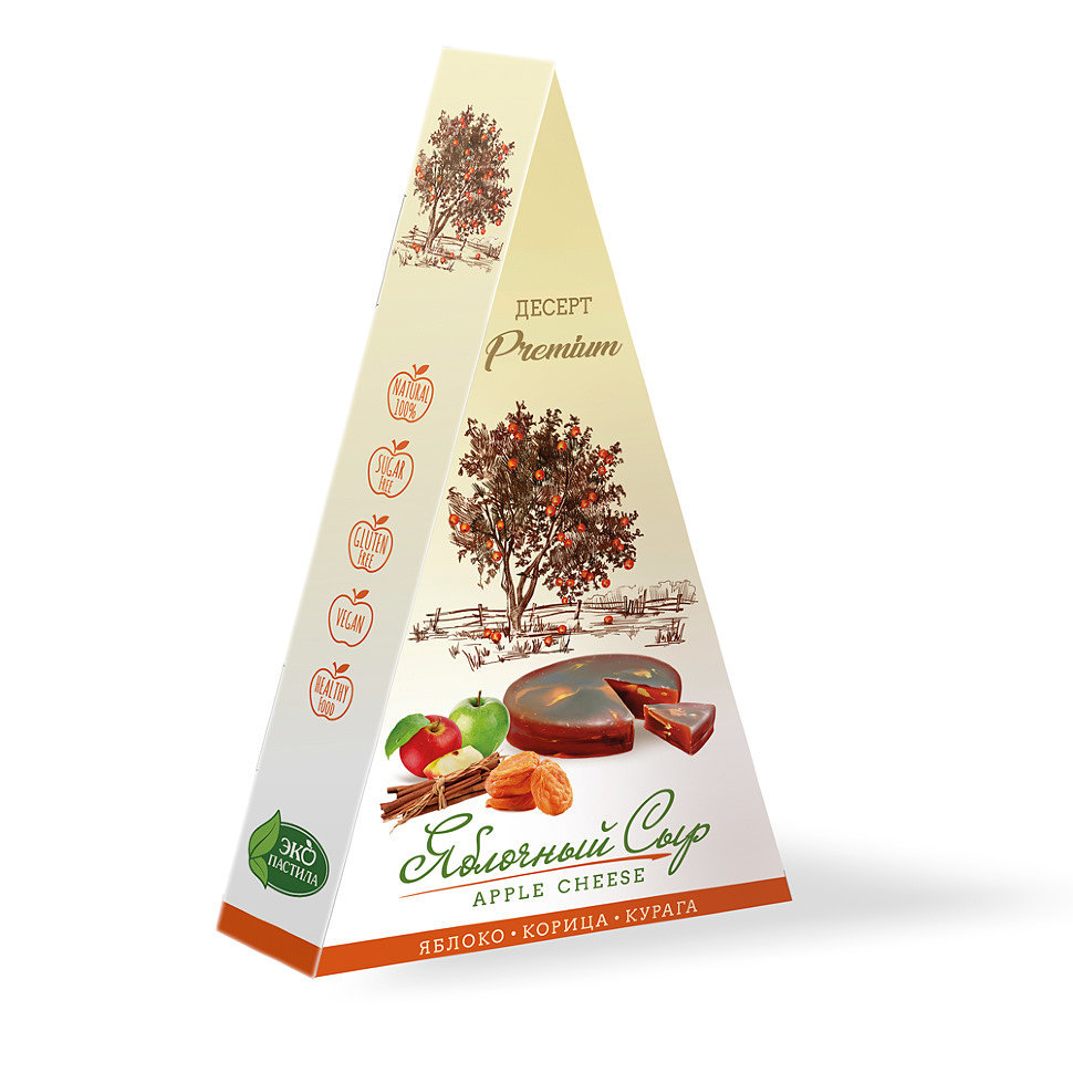  Сыр яблочный  Яблоко-Корица-Курага 120г в Кизляре