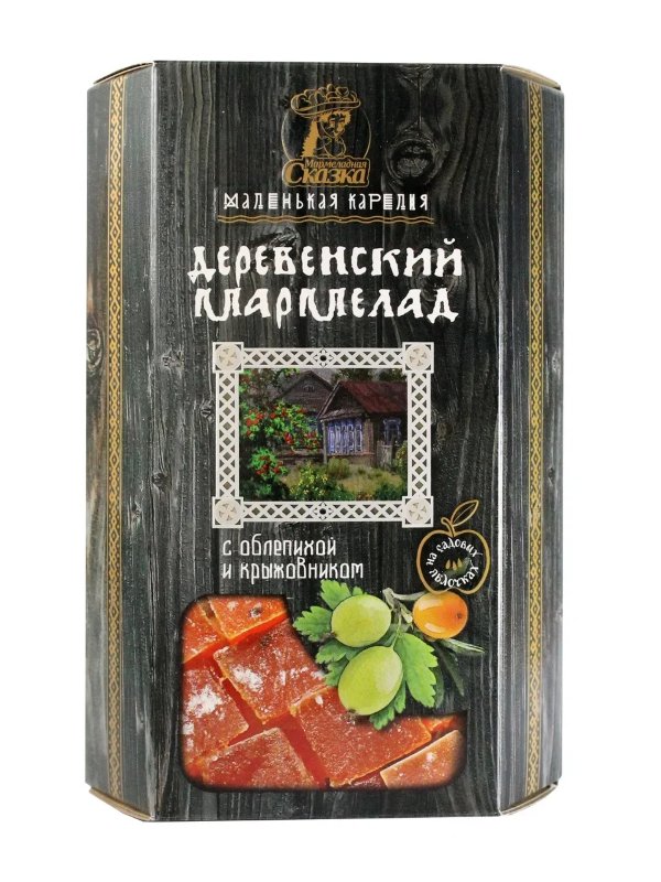 №2 Мармелад деревенский "С крыжовником и облепихой" 300г в Кизляре