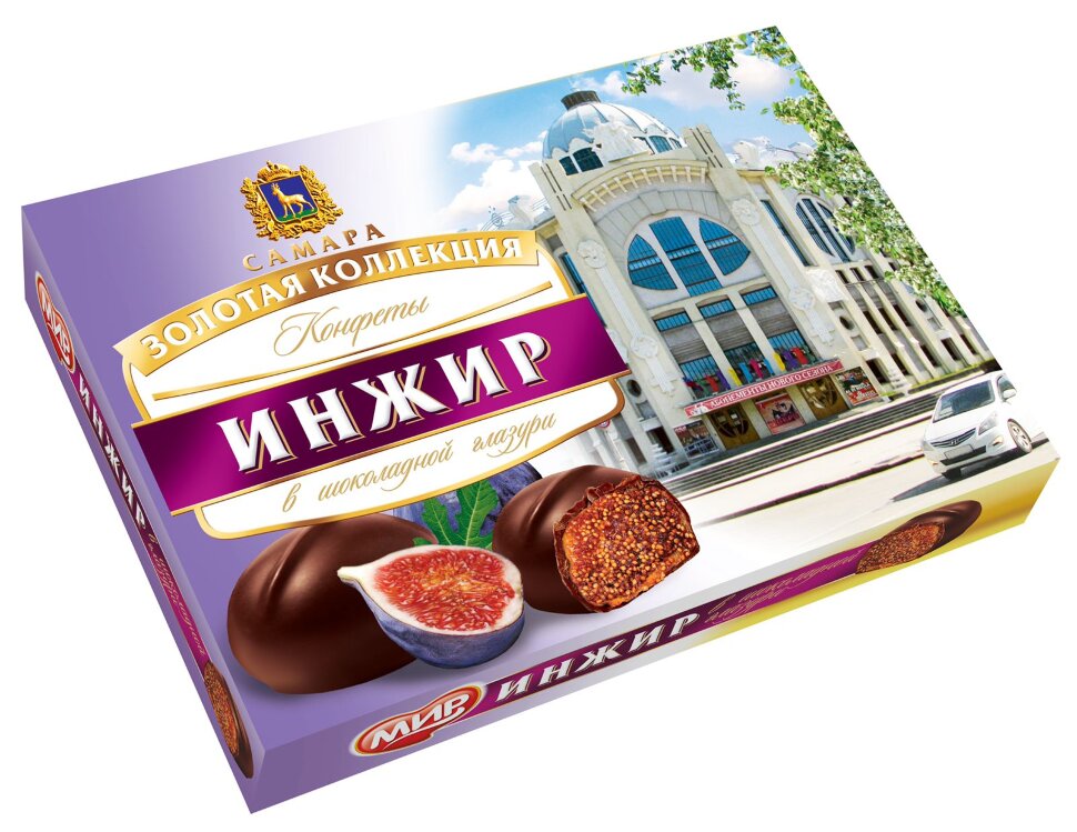  КФ МИР Инжир в шоколадной глазури 160г в Кизляре