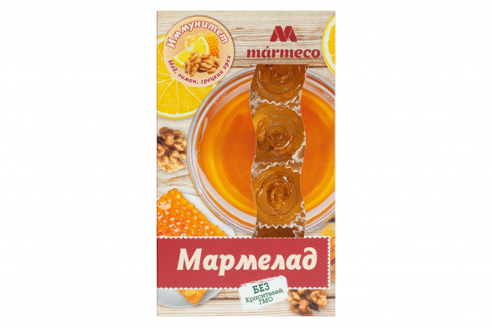 Мармелад "Иммунитет"  Мёд, лимон, грецкий орех, 180г  в Кизляре